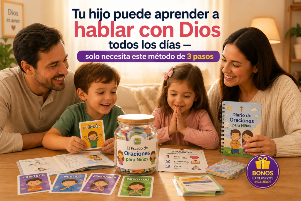 Frasco de Oraciones para Niños
